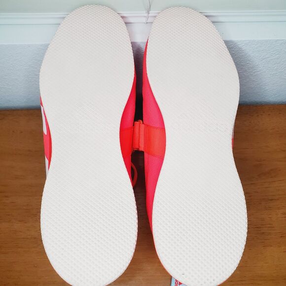 Adidas Adipower Weightlifting Shoes Neon Red Orange Mens US SZ 13 Excellent main image 4